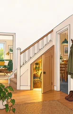 Cover of The Cupboard Under The Stairs, a self-help book by Shane Ball