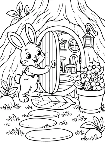 Page 9 of Cozy Critters of the Woods