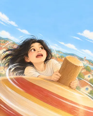 「おどると、もっと はやく なっちゃう！」