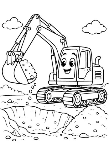 Page 9 of Kleine Baustelle, riesige Maschinen
