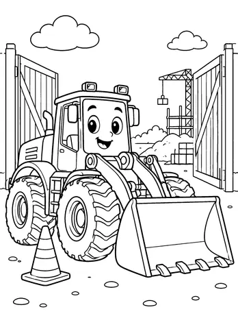 Page 7 of Kleine Baustelle, riesige Maschinen