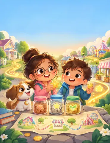 Cover of kid's Magical Day, an educational workbook by Camilia.K