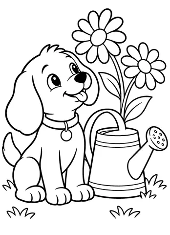 Page 11 of Cute Little Animals Coloring Book