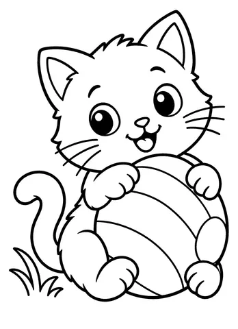 Page 9 of Cute Little Animals Coloring Book