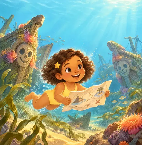 Cover of Kira’s Curious Compass of the Deep, a picture book by Jennah day