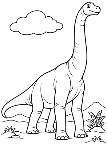 Page 8 of Remi's Amazing Dinosaurs. Colouring in Book
