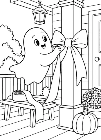 Page 7 of HALLOWEEN COLORING BOOK FOR KIDS