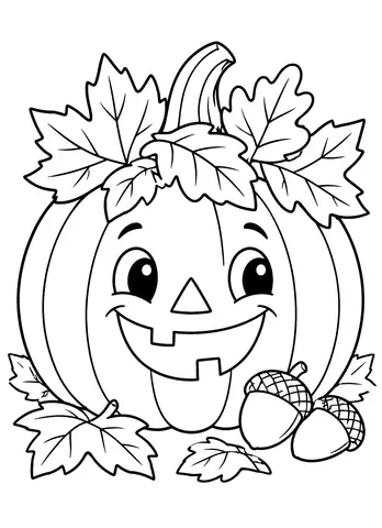 Page 6 of HALLOWEEN COLORING BOOK FOR KIDS