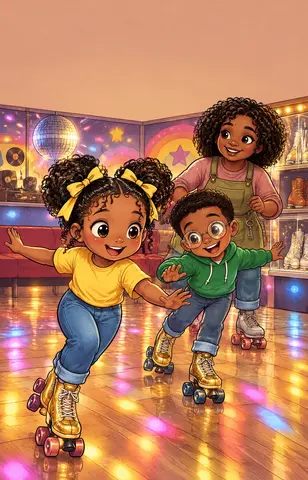 Cover of The Magic Shoe Box, early chapter book by Zuri Ryori Boeken