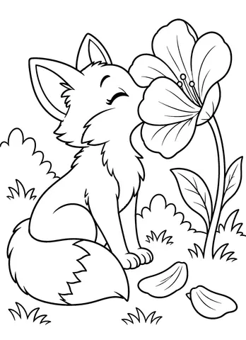 Page 11 of Woodland Nooks to Color