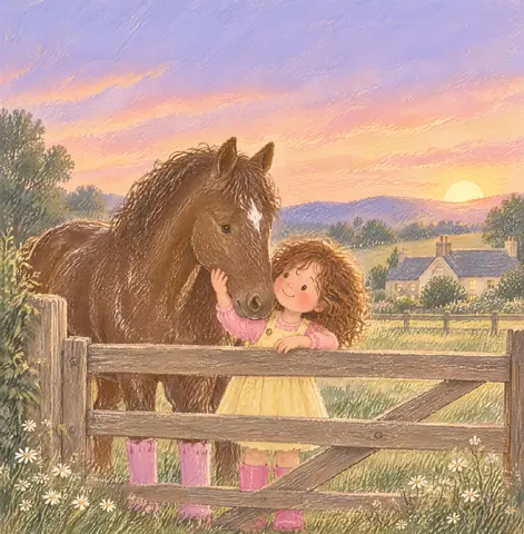 Cover of Lottie and Sunrise, a picture book by Oliver bloom