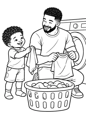 Page 13 of My Dad and Me, Every Day