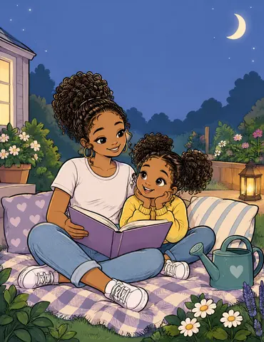 Cover of My Mom and Me, kids' coloring book by T Cabbell