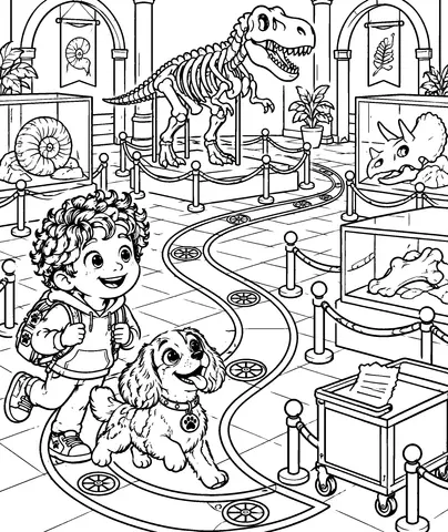 Fossil Gallery Maze