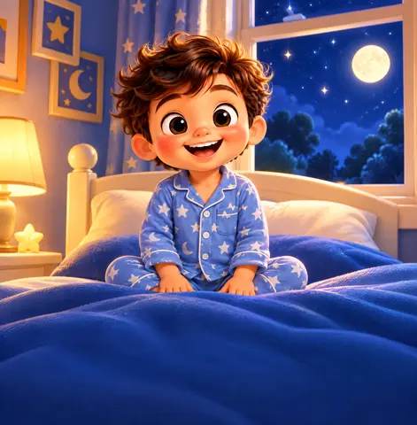 Moon high. House quiet. Zeni? WIDE awake.
