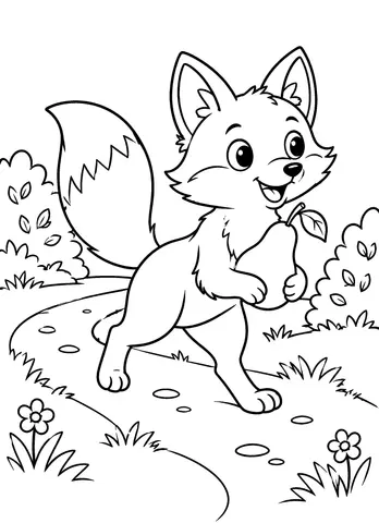 Page 11 of The Cozy Woodland Coloring Book