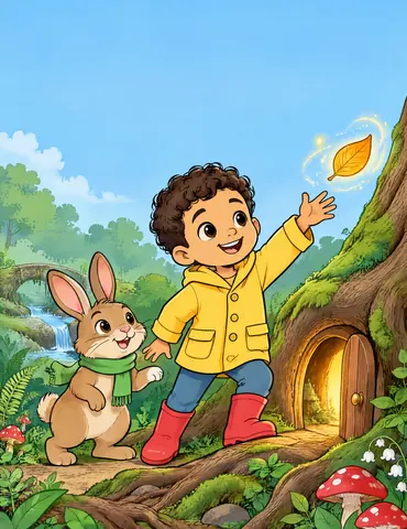 Cover of Matteo and the Magical Forest, kids' activity book by Evette Lopez