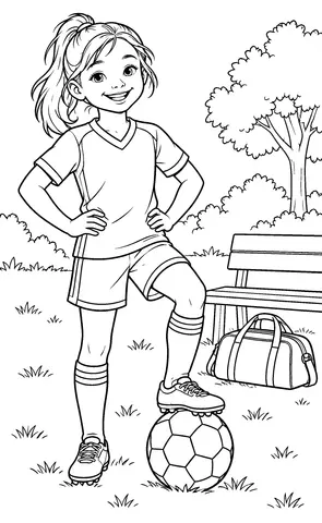 Page 9 of Soccer Stars in Action