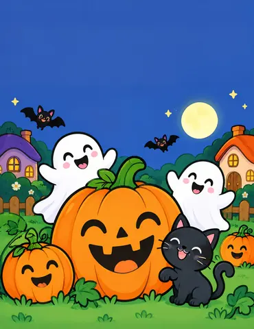 Cover of Halloween para Colorir: Sustos de Brincadeira, a kids' coloring book by Nina NewmN