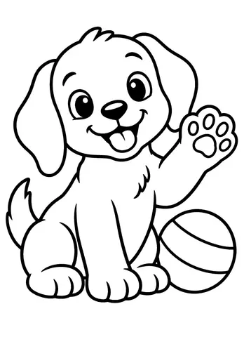 Page 6 of Cute Animals to Color