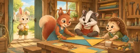 Pip stayed in the doorway. Tansy picked up a spool. “Hold this, Pip. Don’t let the string slip.” Pip took the spool and…