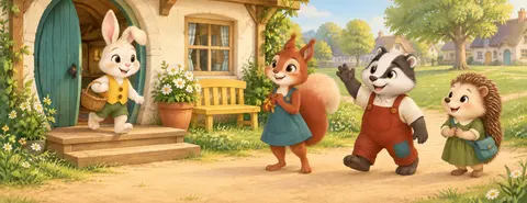 Tap, tap! Spring tapped at Pip’s door. He opened wide and sniffed the sweet air. A bird sang three quick notes. Chirp! Pip…