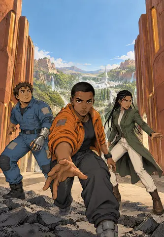 Cover of The Red Gate, a comic & graphic novel by Arsene Huot