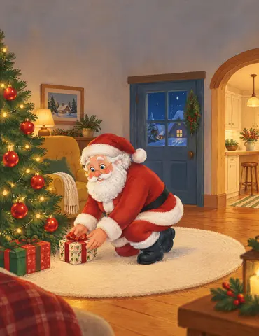 Les cadeaux arrivent sur la pointe des bottes.