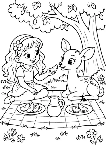 Page 11 of Woodland Princesses and Their Animal Friends