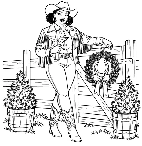 Page 7 of Cowgirl Christmas at the Ranch