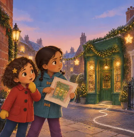 Cover of The Shop That Wasn't There, a picture book by Louise Jackson