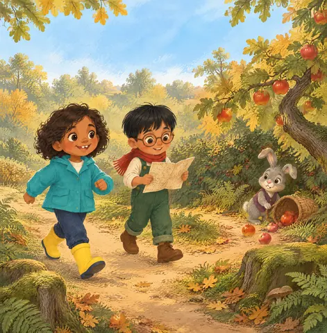 “Treasure ahead!” they sang, stepping smartly.