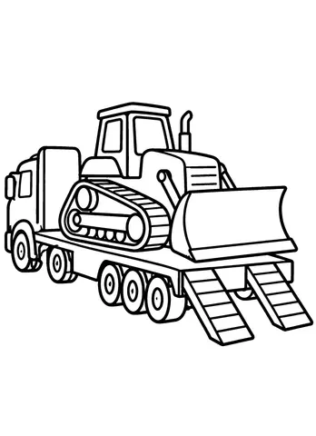 Page 9 of My First Construction Coloring Book