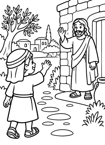 Page 9 of Jesus Loves Little Hearts