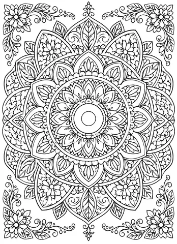 Page 7 of Gracefully Gathered Beautifully Played Mah Jongg Tile Coloring Book