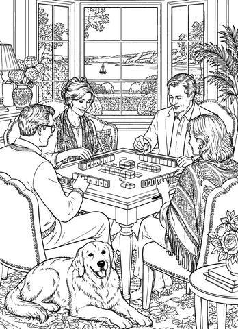 Page 11 of Mahjong at the Country Club