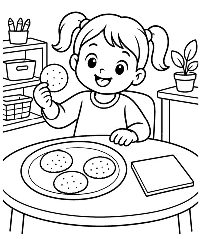 Round Snack Plate