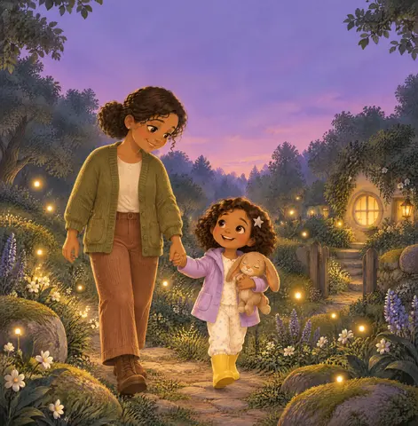 Cover of The Forest That Whispered Goodnight, picture book by Kemmy