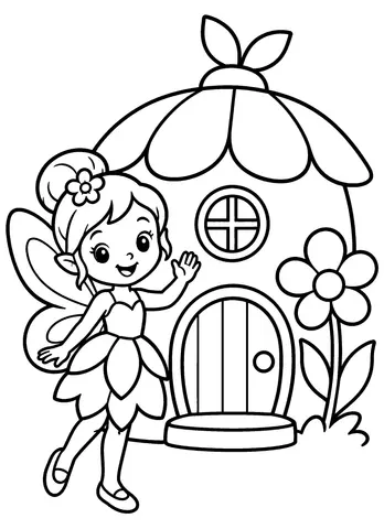 Page 7 of Fairies in the Flower Garden
