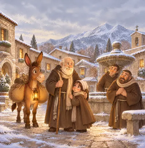Gli abitanti, amici dei monaci, erano in pericolo, senza cibo né medicine, il freddo dell'inverno li avrebbe piegati.