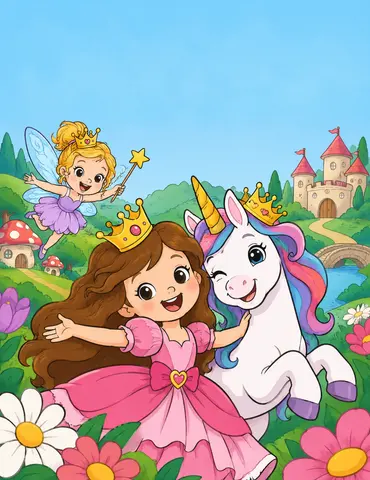 Cover of Les Princesses aux couronnes de travers, kids' coloring book by Pauline MARCHAND