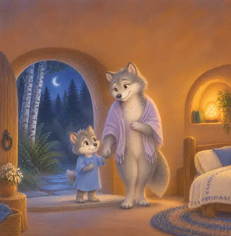Together, they listened from the doorway.