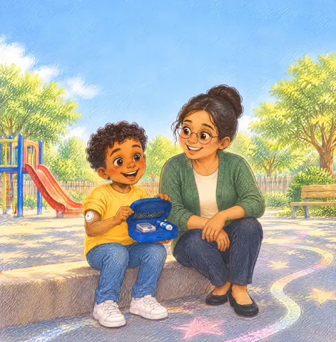 Cover of Jess and the Everyday Superkit, picture book by Elizabeth Marvin