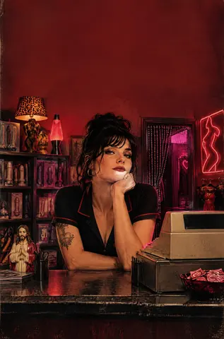 Cover of Blessed Be The Sex Store, a novel by M Underwood