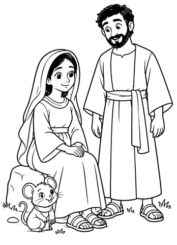 Page 11 of The Mouse at the Manger
