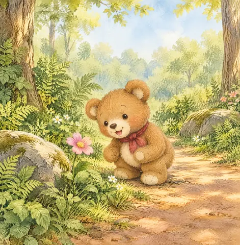 A Special Flower Berry sees a pretty flower. “What a lovely flower!” thinks Berry.