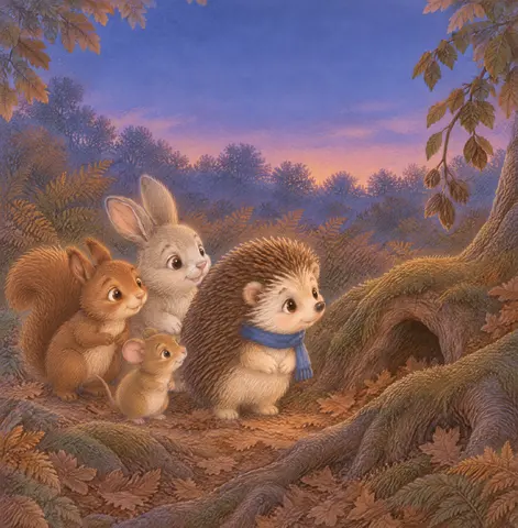 Cover of Kiko and the Forest Sound, picture book by Muhammad Talha