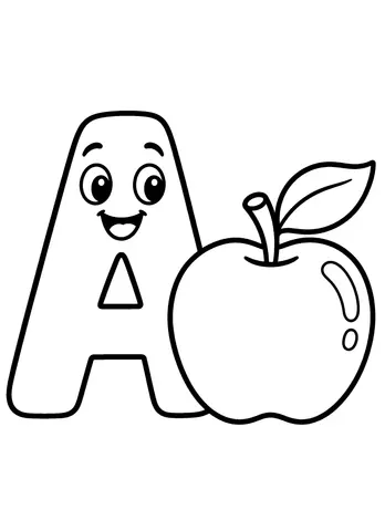 Page 7 of Color the ABCs and 123s