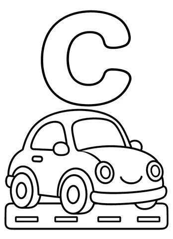 Page 11 of Color the ABCs and 123s