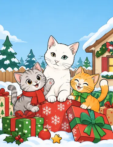 Cover of Ugo di natale, Cuccioli da colorare, a kids' coloring book by Simone D'Onofrio